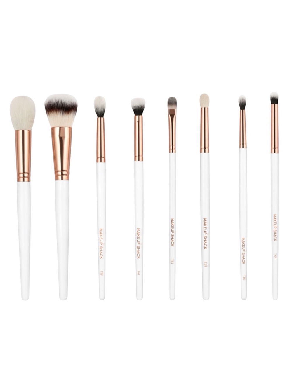 THE MAKEUP SHACK MAKEUP BRUSHES 8PCS - BRAND NEW